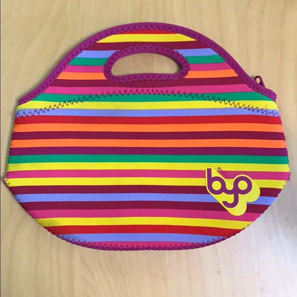 BYO 🍎🥙🌯 multicolor lunch bag